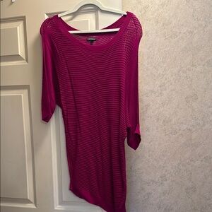 Express Pink Knit Sweater